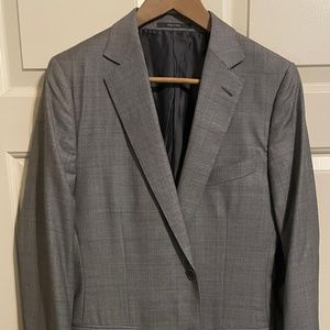 $2500 Ermenegildo Zegna Gray Sport Coat/ Jacket - 38-40